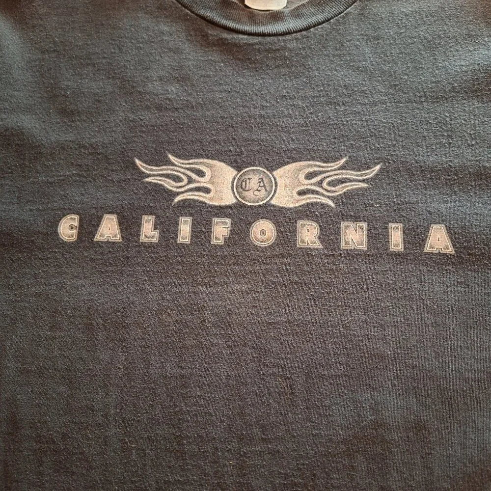 Vintage Black California Tshirt - Picture 2 of 4